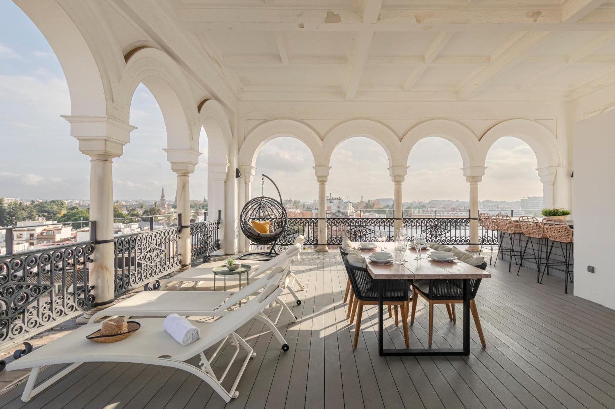 Isg Apartments The Most Exclusive Apartment In Sevillaparking Экстерьер фото